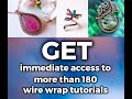 180+ wire wrap jewelry tutorials, DIY jewelry making, how to make jewelry, craft idea