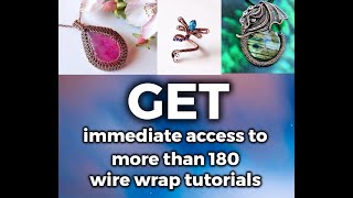 180+ wire wrap jewelry tutorials, DIY jewelry making, how to make jewelry, craft idea