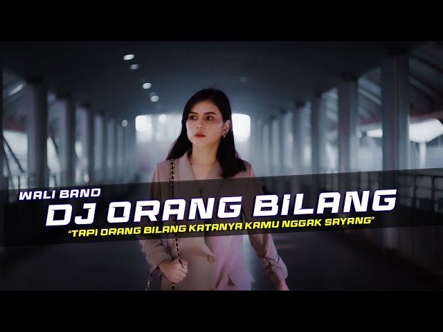 DJ Orang Bilang - Wali Band Remix Galau Slow Bass class=