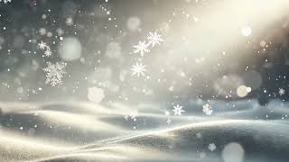 Gentle Snowfall Screensaver | Peaceful Winter Scene with Falling Snowflakes screenshot 2
