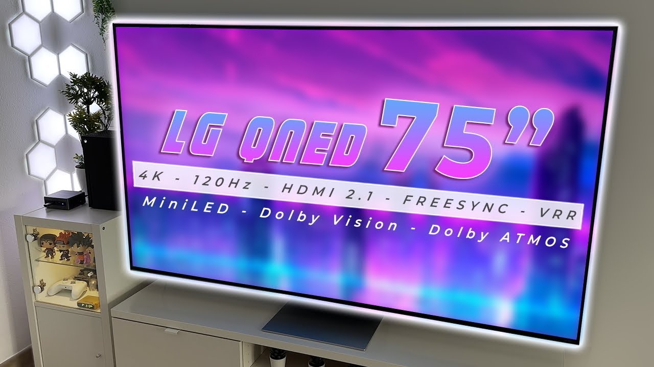 ESTA TV 75 PULGADAS DE LG ES UNA BESTIA PARA JUEGOS Y CINE!! 