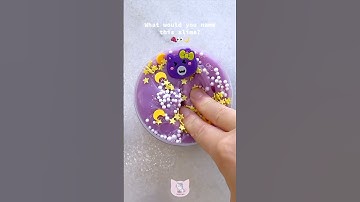 satisfying crunchy floam slime asmr 💜 #slime #asmr