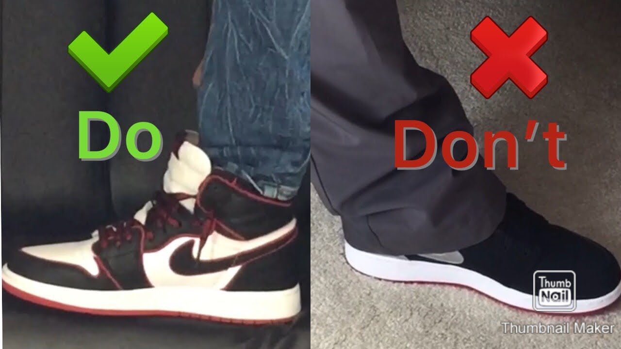 How to style jordans - YouTube