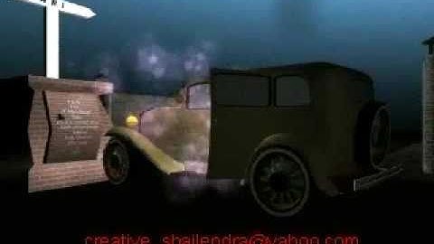 Mystery & horror - my first 3d animation