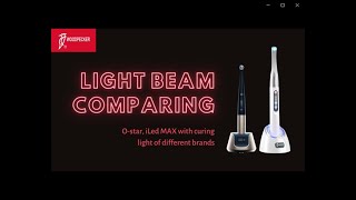 🍀[Light beam comparison]🍀 between O-star/iled MAX and other brands of #curinglight