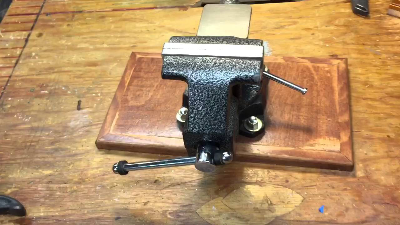 Portable Vise Mount - YouTube