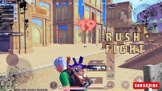 BGMI Full Rush match | playing squad but solo Rush