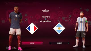 FIFA 23 - France Vs Argentina - FIFA World Cup 2022 Qatar | World Cup final |  [4K ]