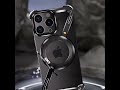 Oatsbasf Z Shape Metal Phone Case for iPhone15 /16 Pro Max Phone