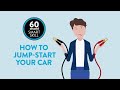 Diy how to jump start a vehicle in less than a minute