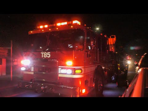 LAPD 77th Units x2, LAFD Rescue 846, Light Force 85, & Engine 66 Responding