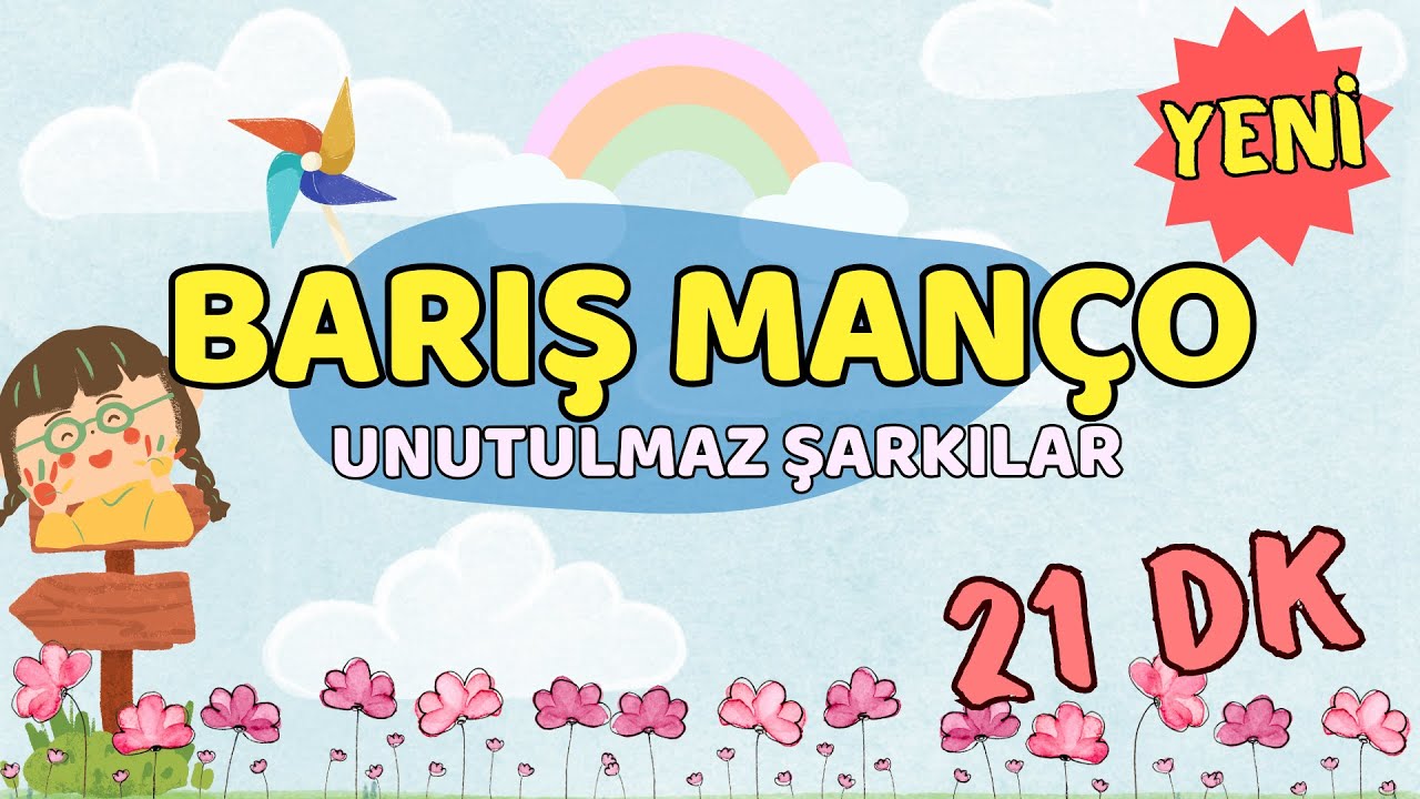 Barış Manço - Unutulmaz Şarkılar Kesintisiz 21 dakika #youtubekidschannel