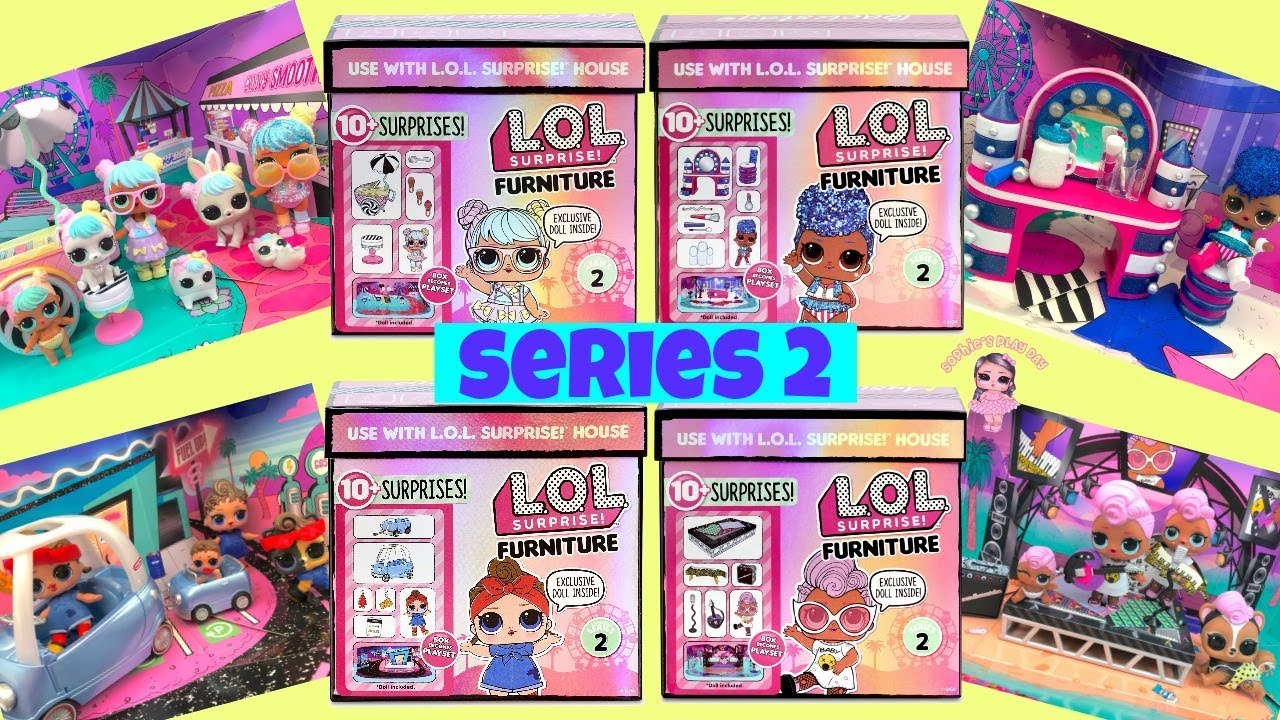 LOL SURPRISE Furniture *INDEPENDENT QUEEN* Doll *BACKSTAGE* L.O.L Series 2 New