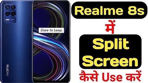 How to enable split screen in Realme 8S 5G || Realme 8S 5G me split screen kaise enable kare ||