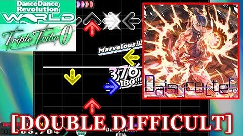 【DDR WORLD】 Daisycutter / ETIA. [DOUBLE DIFFICULT] 譜面確認+Clap