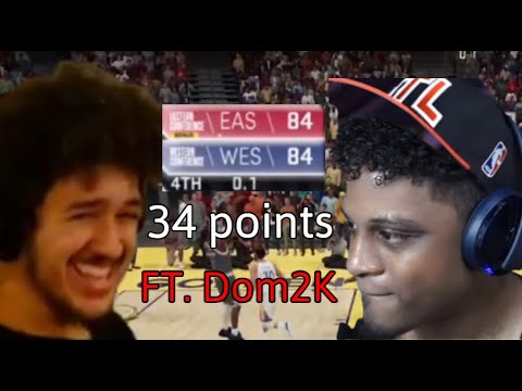 Clique drops 34 points as Derrick Rose vs Dom2K, gets heated in the