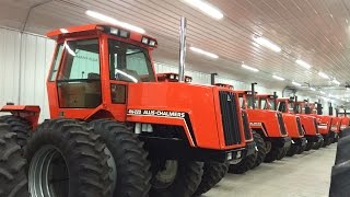 Amazing Allis Chalmers Tractor Collection on Wisconsin Online Auction