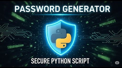 How to Code a Password Generator in Under 30 Seconds