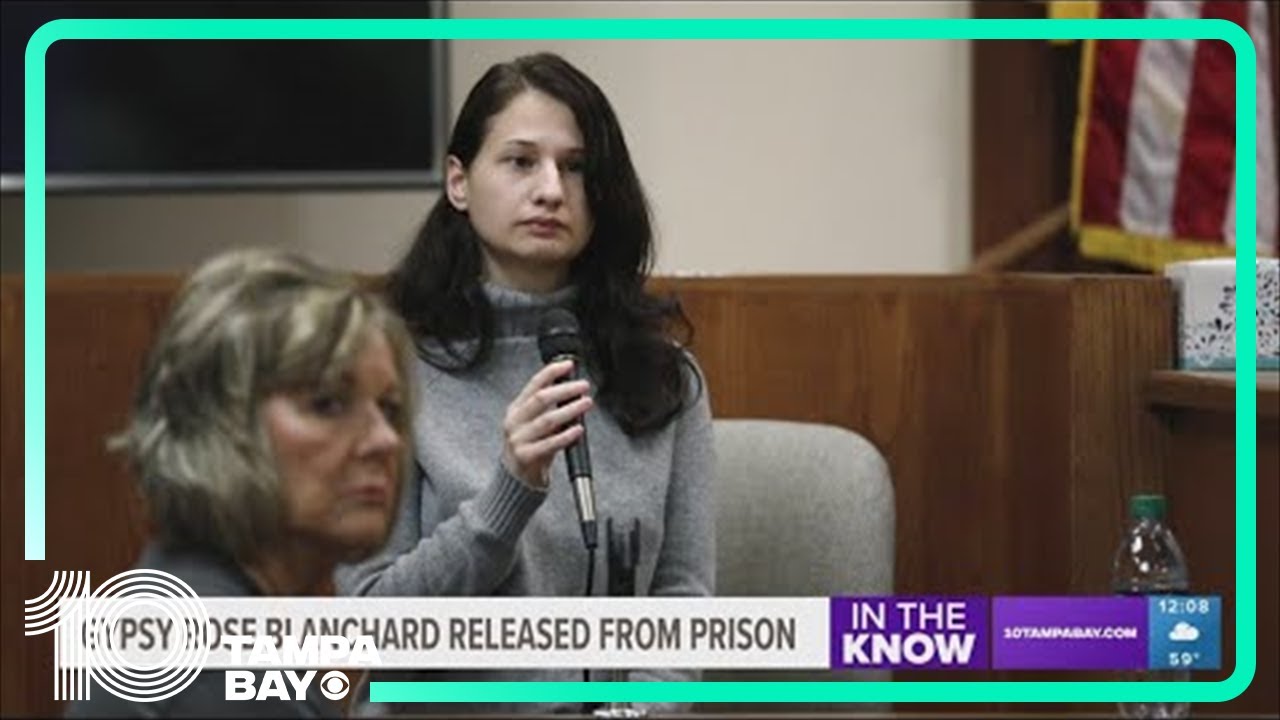 Gypsy Rose Blanchard, who convinced boyfriend to kill her abusive mother, released from prison
