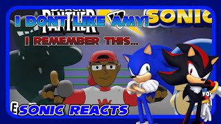 Sonic The Hedgehog Reacts: Black Panther Vs Sonic (Cartoon Beatbox Battles) (Again) Ft Shadow