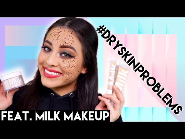 HOW TO MAKE ANY MATTE FOUNDATION WORK ON DRY SKIN!