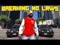 Trying not to break any laws in gta 5 rp
