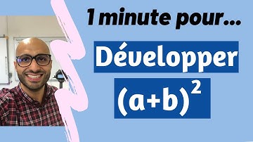 1 minute to develop the remarkable identity (a+b)²