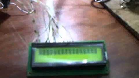 LCD Inter facing with Parallel Port.wmv