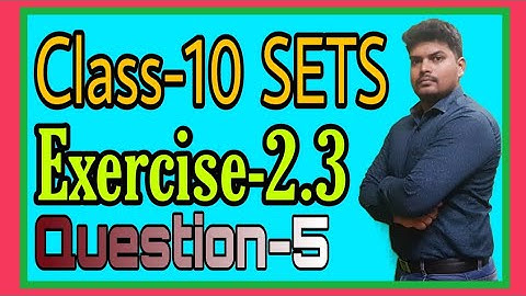 Q-5 exercise 2.3 SETS | Class-10 | list all the subsets of the followingl | Rk Sir Maths Wale | 2021