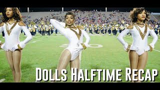 Dolls Halftime Highlights | Southern University Marching Band & Fabulous Dancing Dolls | UAPB 22