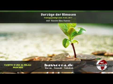 'Aasim Abu Yunus - Vorzüge der Almosen