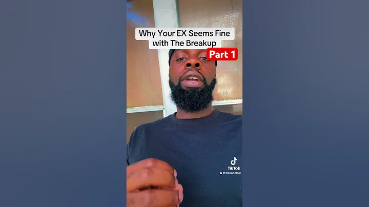 There is only one reason why your ex seems fine with the breakup #nocontactrule #avoidantattachment