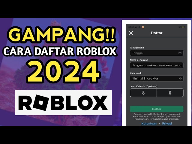 CARA DAFTAR ROBLOX 2024 class=