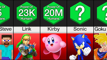 Comparison: Video Game Characters Ranked By Power