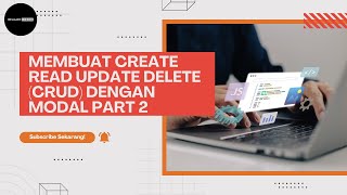 membuat create read update delete crud dengan modal part 2