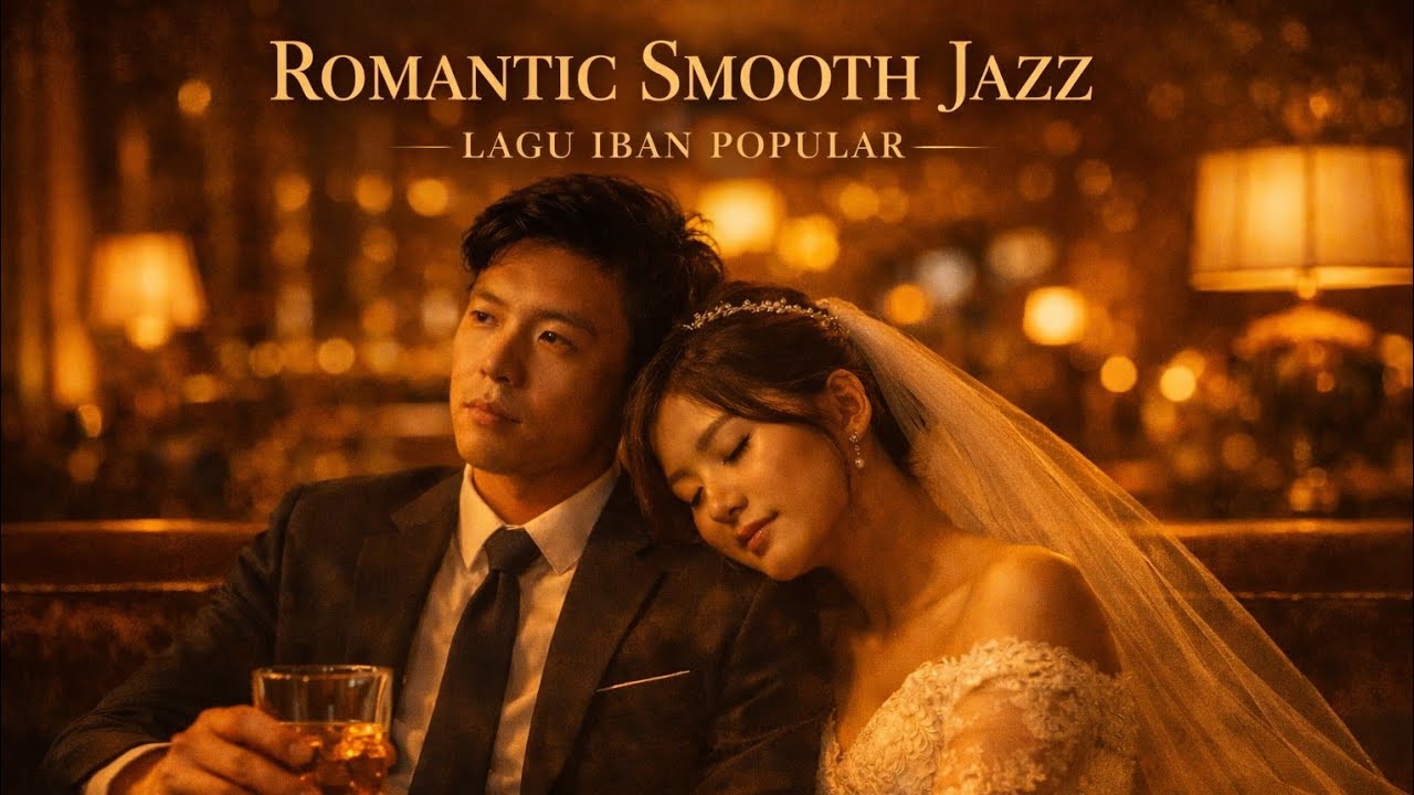 🎷Smooth Lofi Jazz Iban – Romantic Instrumental Cafe Music | Relaxing Study & Dinner Music 1 Hour