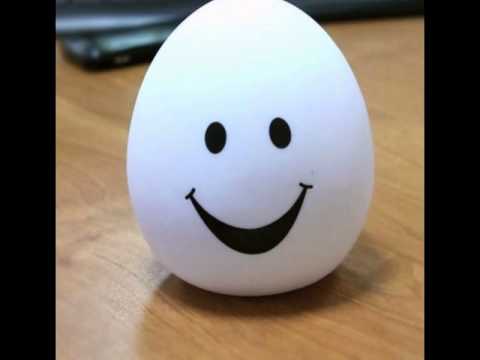 Весёлый будильник Яйцо-Смайлик! - YouTube
