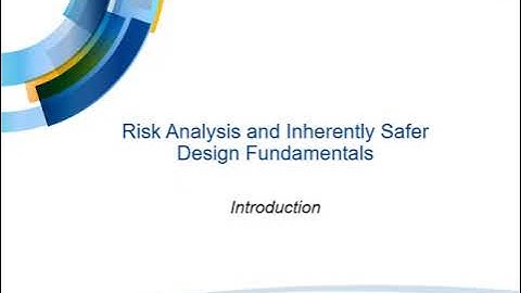PetroSkills: Risk Analysis and Inherently Safer Design Fundamentals - PetroAcademy eLearning