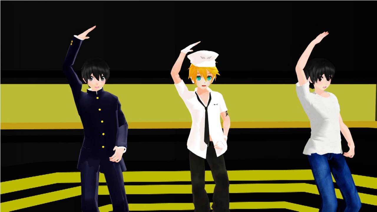 MMD Miss Right - [  Len Police Taro Yamado Alex]