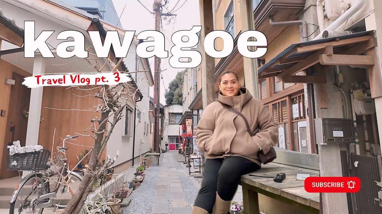 Tokyo Day Trip to Kawagoe | Chill Girl’s Travel Guide to Little Edo & Street Food | January Days