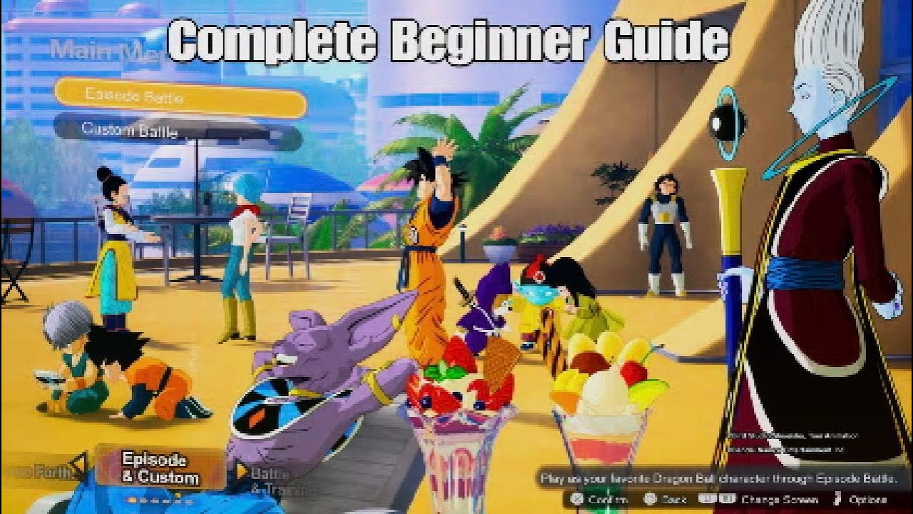 A complete beginner guide to know EVERYTHING in Dragon Ball Sparking A complete beginner guide to know EVERYTHING in Dragon Ball Sparking