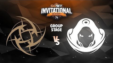 Ninjas in Pyjamas vs Odium Game 2 - GG.Bet Invitational: Group A w/ GoDz & BreakyCPK