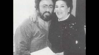 Luciano Pavarotti/Licia Albanese - O soave fanciulla - Live 1973