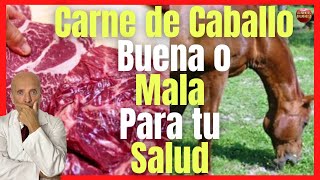 ⚠️ LA CARNE DE CABALLO ¿ES BUENA O MALA PARA LA SALUD? ⚠️