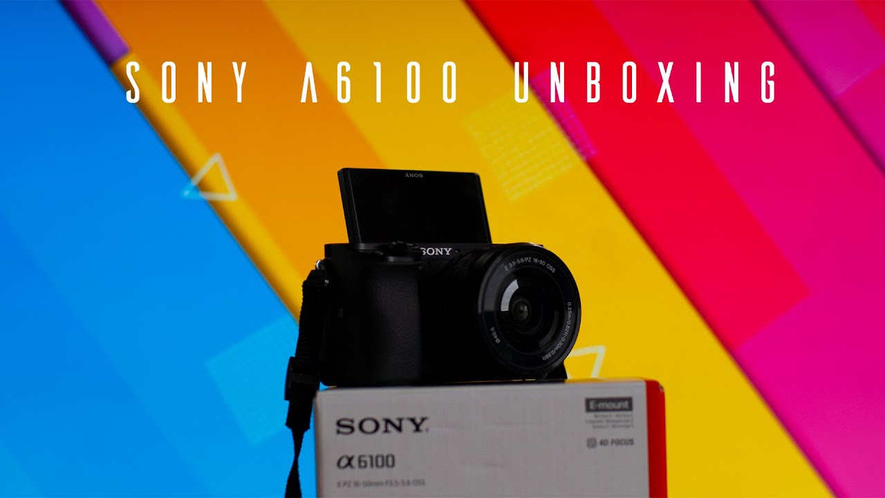 UNBOXING SONY A6100 (+ 1650mm f/3.55.6 Objektiv) ChriZ