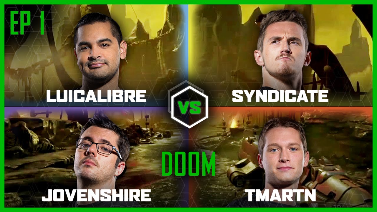 Ep 1 | DOOM 3 | Luicalibre vs Jovenshire vs TmarTn vs Syndicate | Legends of Gaming