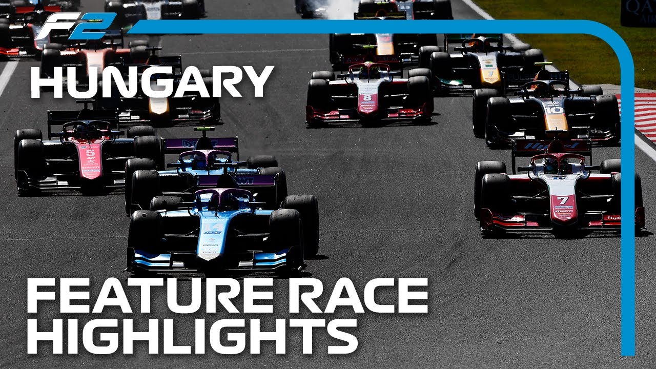 F2 Feature Race Highlights 2023 Hungarian Grand Prix