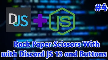 Rock Paper Scissor Command with Buttons | Create Discord Bot With Discord JS 13 | #4