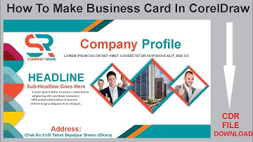Business Cards Design In CorelDraw X7 | Full Beginner Tutorial Create Visiting card