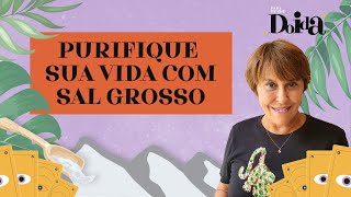 Banho de sal grosso: Márcia Fernandes fala das simpatias para se livrar de energias ruins